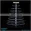 Customized Round 8 Tiers/ 7 Tier Cupcake Stand                        
                                                Quality Choice