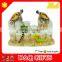 Souvenir 2015 resin turtle standing on the tree stump figurine                        
                                                Quality Choice