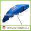 manual open sun protection beach umbrella with printing pattern
