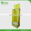 Customized Durable Cardboard Socks Display Stands Wholesale With Plastic Hooks