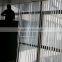 Transparent pvc vertical blind for office