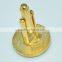 Fancy gold plated custom cufflinks for men