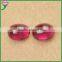  in Mexico 5# oval cabochon flat bottom corundum red ruby stone prices