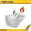 Chaozhou ceramic factory two piece wall hung basin with pedestal