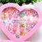 Newest multi design ring jewelry set customized plastic finger ring