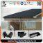 SGB Black PVC Rain Gutter For Rain Water Drainage System