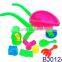 New Hot Selling Kids Toy Funny Plastic Beach Toy With Barrow and Shape Mold