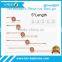 new flat retractable USB cable 2 charging cable USB cable