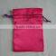 shenzhen best sale plain satin jewelry bag