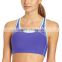 86% nylon 14% spandex dry fit womens custom yoga bra