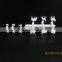 Building model materials, scale sheep for HO scale , 1/87 scale farm model sheep ,white sheep