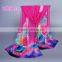 ladies dream peony silk printed thin scarf All-match chiffon hijab Muffler shawls gift
