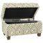 Bench Fabric Storage Ottoman OT-777
