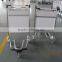 2015 New best selling 3 wheels 304 stainless steel airport trolley with brake (YB-AT08)