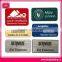 High Quality Metal Plated Metal Name Card Badge Magnet