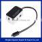 Multiport USB 3.1 type-C hub + RJ45 adapter