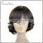 2016 hot sale 100% Brazilian natural virgin remy human hair wig for black women natural color 1B