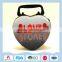 Heart shape gift tin box with moving words to show your love
