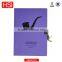colorful hardcover locked waterproof notebook