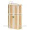 Trade assurance Hot selling cylinder wooden wine box with holder