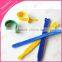 white self-grip Cable Tie with Microfiber Cloth