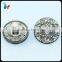 High Quality Zinc Alloy Metal Button for Women