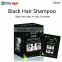 2016 organic black hair shampoo herbal dye shampoo wholesale