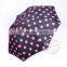 Girls Bright Polka Dot Ruffle Parasol Rain Umbrellas