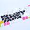 silicone cover for mac keyboard cover , for 13" macbook silicone keyboard cover