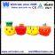 Fruit shape rubber vinyl toy squeeze for pets chew