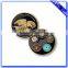 China factory Custom made Phoenix logo engraved air force military challenge coins