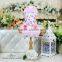 pet dress/luxury flower printing dog dress