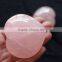 Natural Rose Crystal Heart for Lovers