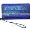 4000mah Solar Power Bank Genuine Leather Wallet Universal Real Leather Cell Phone Case