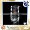 High transparent glass hand made 17oz novelty decanter with decal