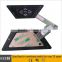 China custom made plastic and rubber/silicon silver conductive ink membrane switch keypad keyboard