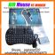 Wireless Keyboard Mouse Touchpad Mini keyboard control RT-MWK08 for Android tv box