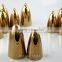 24k gold or platinum quartz crystal singing bell with design