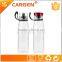 Novelty gift promotional heat insulated transparent sport water bottle