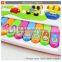 NEW Plastic cartoon B/O keyboard with intelligent function for kid