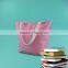 China factory price custom high end zipper closure canvas tote bag