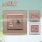 Wall mount double Electrical electric tv wall mount