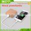 Wood/Bamboo Wireless Power Bank, Wireless charger in Power Bank for Smartphone