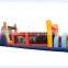3.5mWx20mLx6mH Giant Inflatable Obstacle Course Outdoor Inflatable Games for Adult