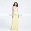2016 Hot sale halter elegant special manual nail bead evening dress