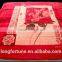Manufactory walmart  china home textile stock queen size mink blanket