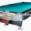 9ft hot sell 30mm slate billiard pool table solid wood 9 ball pool table for family use