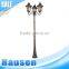 2016 Best Design Antique Cast Aluminum Street Llight Pole waterproof Street Lighting