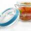 Food Grade Glass Airtight Jars With Clamp Lid