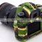 New released DSLR camera soft silicone case cover for Canon 5DIII 5DRS 6D with different color